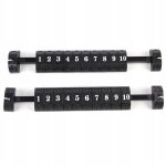 2 pieces / ensemble table de baby - foot 10 numros de pointage
