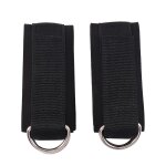 2 pièces equipement de fitness gym sangle de cheville rembourré double anneau en d réglable cheville ... 2 pièces equipement de fitness gym sangle de cheville rembourré double anneau en d réglable cheville ...