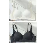 2 pièces filles solide sans fil soutiens - gorge sans couture push up soutiens - gorge confortable en ... 2 pièces filles solide sans fil soutiens - gorge sans couture push up soutiens - gorge confortable en ...
