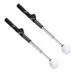 2 pices golf swing trainer aid - aide a l'entranement au de pour la flexibilit, le tempo et force ...