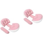 2 pièces oreiller de maternité coussin d'allaitement coussin de grossesse bloc eponge ménager oreiller ... 2 pièces oreiller de maternité coussin d'allaitement coussin de grossesse bloc eponge ménager oreiller ...