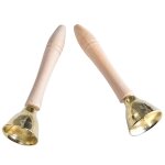 2 pi�ces orff enfants education pr�coce frapper cloche instrument de percussion musicale jouet