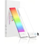 2 piece rgb lightbar pour interieur, rechargeable usb led lampe de placard a d�tecteur de mouvement, ...