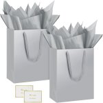 2 pices sac cadeau, 12. 59  papier emballage cadeau anniversaire, vertical pochette cadeau ggrand format ...