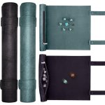 2 pi�ces tapis de d�s pliable plateau a d�s et sac a des tapis de des en cuir avec fermeture eclair et ...