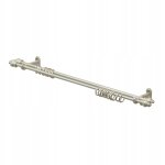 2 pices tringles a rideaux en aluminium 1:12 pour maison de poupe, ensemble pour enfants, tringle a ...