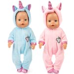 2 pi�ces de v�tements de poup�e mignon b�b� v�tements 17, 5 - 18 pouces fille am�ricaine renaissance ...