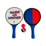 Raquettes de beach scratch - fff - lot de 2 - 2 balles incluses - mixte - a partir de 3 ans