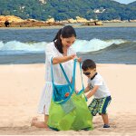 2 sacs de rangement pour jouets de plage pour enfants