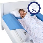 2 units de barrire de lit gonflable pour tout - petits - barrire de lit de voyage scurise - barrire ...
