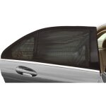 2 x baby car sun shield, car window sock with uv protection for babies and parents universal shade (l) ...