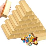 20 boîtes a bonbons en forme de lingot d'or - cadeau pirate pour enfants et décoration de fête d'anniversaire ... 20 boîtes a bonbons en forme de lingot d'or - cadeau pirate pour enfants et décoration de fête d'anniversaire ...