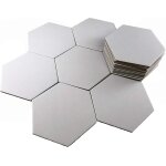 20 grandes tuiles de jeu de soci�t� hexagonales vierges (colons de taille catan) tuiles de jeu, projets ...