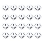20 pices ds 10 faces en plastique numro ds dcoration de la maison ornement jeu accessoire pour fte ...