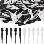 200 pièces flechette pointe plastique, fléchettes pointe plastique, noir et blanc pointe de fléchettes ... 200 pièces flechette pointe plastique, fléchettes pointe plastique, noir et blanc pointe de fléchettes ...