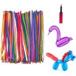200pcs ballons de modlisation avec pompe - ballons de baudruche a modeler multicolores magiques ballons ...