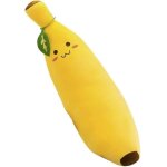 2025 - coussin banane en peluche, 50 cm de hauteur, super doux, id�al pour les c�lins, motif fruit�, ...