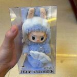 2025 labubu singapore limited merlion mermaid labubu vinyl peluche poupee kawaii poupee figure decor ...