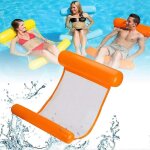 2025 - matelas gonflable de piscine, hamac aquatique 4 en 1, chaise longue de piscine, matelas pneumatique ...