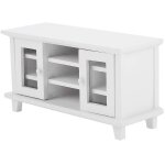 20251:12 meuble tv en bois pour maison de poup�e mini meubles de salon pour maison de poup�e d�coration ...