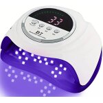 208w lampe uv ongles gel, professionnel lampe uv led s�che ongles avec 4 minuteries, lampe uv vernis ...