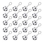 20pack de porte - cls ballon de football pour les faveurs, ballon de stress de football, rcompense ...