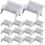 20pcs mini maison banc modèles décoratif réaliste banc modèles miniature parc bancs 20pcs mini maison banc modèles décoratif réaliste banc modèles miniature parc bancs