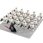 21 pices star war mini figurine action soldat imperial stormtrooper lgion briques poupe jouet pour ...