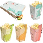 24 pièces petites boîtes de popcorn, 11, 5x7x5cm sacs de pop - corn en papier dinosaure mignon, cornet ... 24 pièces petites boîtes de popcorn, 11, 5x7x5cm sacs de pop - corn en papier dinosaure mignon, cornet ...