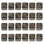 24pcs ds comptage jetons acrylique ds carrs positif ngatif ds jeu de carte accessoires childr