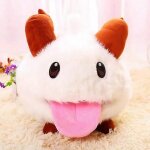 25 cm league of heroes ice and snow festival lol dolls poro peluches peluches personnalisees peluches ...