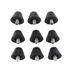 25 pices crampons de rechange pour chaussures de football 16 mm clous de chaussures de football pour ...