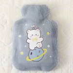 250ml mignon sac de bouteille d'eau chaude filles en peluche epaule chauffe - mains paquet de chaleur ...