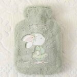 250ml mignon sac de bouteille d'eau chaude filles en peluche epaule chauffe - mains paquet de chaleur ...