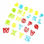 26 pcs abc lettres emporte - pieces en argile moules a pte