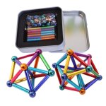 27 pièces aimant buck ball 36 pièces jouets magnetiques barre multicolore anti - stress intelligent avec ... 27 pièces aimant buck ball 36 pièces jouets magnetiques barre multicolore anti - stress intelligent avec ...