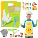 28 pièces couteau de cuisine pour enfants, sécurité de montessori enfants pour couper des fruits ou légumes, ... 28 pièces couteau de cuisine pour enfants, sécurité de montessori enfants pour couper des fruits ou légumes, ...