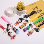 2pcs anime dragon ball porte - cls gohan poupe sac pendentif voiture porte - cls
