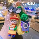 2pcs anime dragon ball poupe voiture porte - cls pendentif hommes et femmes sac pendentif