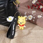 2pcs anime poupe minnie mickey porte - cls hommes et femmes voiture pendentif sac sac pendentif