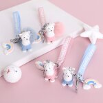 2pcs arc - en - ciel alpaga porte - clés cartable agneau poupée porte - clés femme sac voiture pendentif ... 2pcs arc - en - ciel alpaga porte - clés cartable agneau poupée porte - clés femme sac voiture pendentif ...