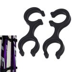 2pc bton de marche boucle trek panier pointe en caoutchouc fibre de carbone randonne tlescope camp ...