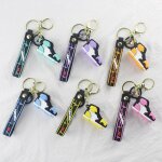 2pcs blocs de construction aj chaussures de basket - ball porte - cls pendentif d sac a dos pour hommes ...