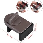 2pcs bloque porte et fenêtre coulissant anti - vol verrouillage de sécurité réglable butée coin stopper ... 2pcs bloque porte et fenêtre coulissant anti - vol verrouillage de sécurité réglable butée coin stopper ...