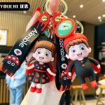 2pcs coccinelle fille voiture porte - clés poupée poupée petit couple clé pendentif sac ornement 2pcs coccinelle fille voiture porte - clés poupée poupée petit couple clé pendentif sac ornement