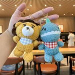 2pcs dinosaure poupée poupée porte - clés lapin pendentif voiture intérieur porte - clés accessoires 2pcs dinosaure poupée poupée porte - clés lapin pendentif voiture intérieur porte - clés accessoires