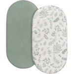 2pcs drap housse couffin, nacelle drap housse bebe berceau matelas nacelle drap 83x43cm - aqsacokiya ...