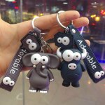 2pcs drôle moche mignon eléphant porte - clés vache poupée voiture sac porte - clés pendentif 2pcs drôle moche mignon eléphant porte - clés vache poupée voiture sac porte - clés pendentif