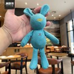 2pcs lapin poupée poupée porte - clés peluche poupée petit pendentif cartable ornement 2pcs lapin poupée poupée porte - clés peluche poupée petit pendentif cartable ornement