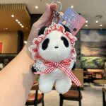 2pcs lolita panda poupe porte - cls peluche poupe poupe cl pendentif cartable pendentif